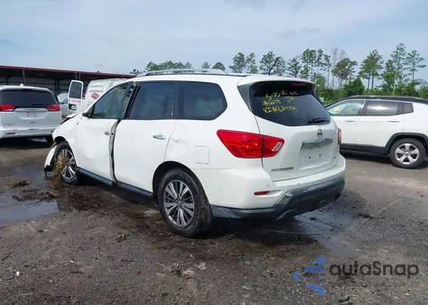 2018 Nissan Pathfinder Sv from USA, damaged, VIN 5N1DR2MNXJC624702
